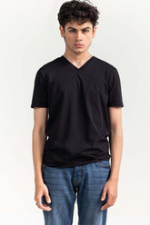 Black Basic Signature T-Shirt JVN-SIG-D046